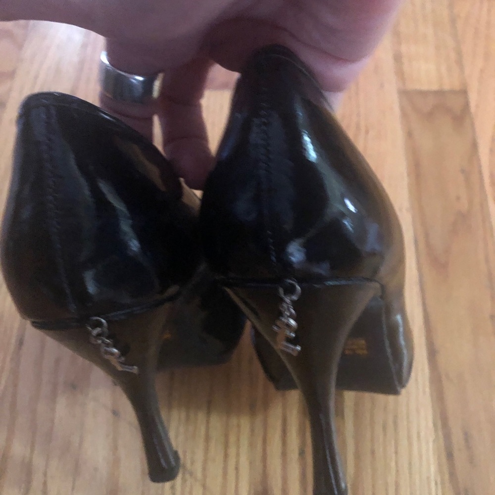 Poledancing high heel shoes  you can wear them outside but these mainly inside